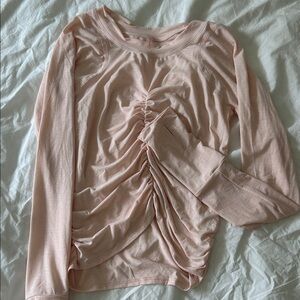 Free people tempo ruched long sleeve